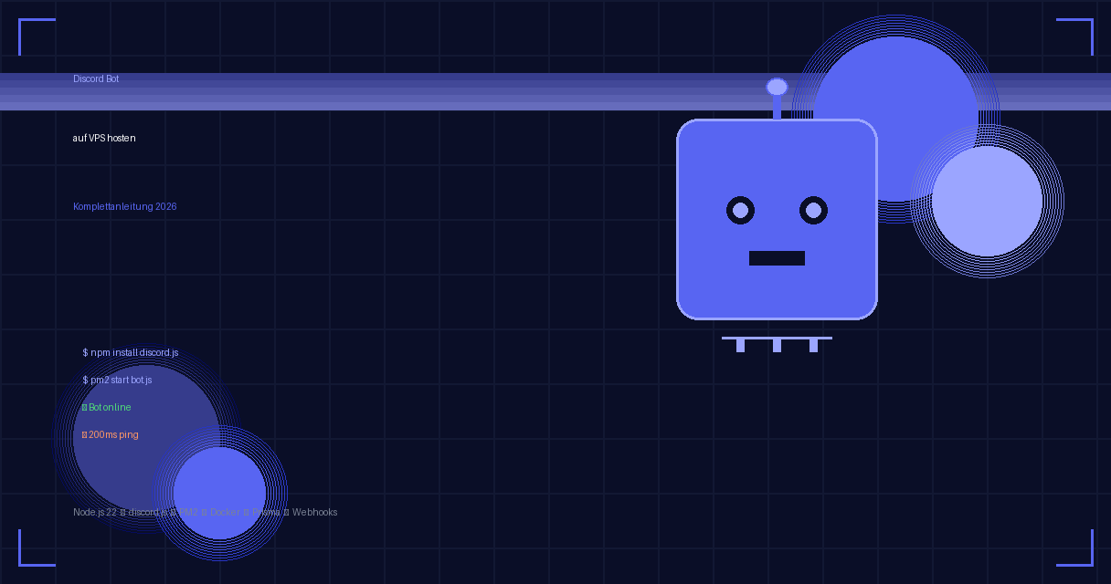 Discord Bot auf VPS hosten – Komplettanleitung 2026 | hostazar.com