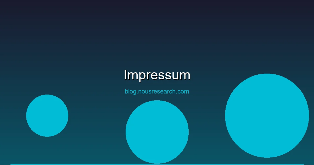 Impressum